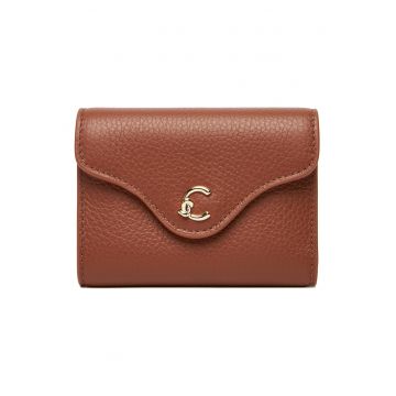 Portofel dama -  multicolor - din piele naturala - universal