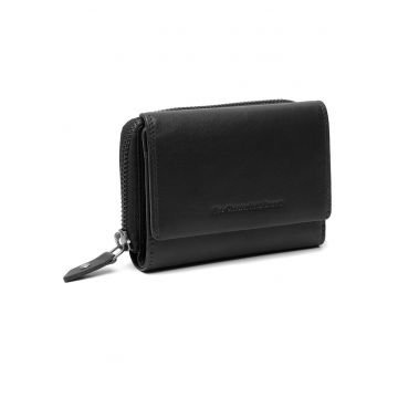 Portofel dama piele naturala - Aldra - - Negru