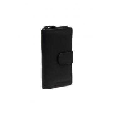 Portofel dama piele naturala - Charlotte - - Negru