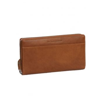 Portofel dama piele naturala - Halle - - Coniac