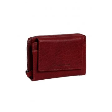 Portofel dama piele naturala - Hanoi - - Rosu