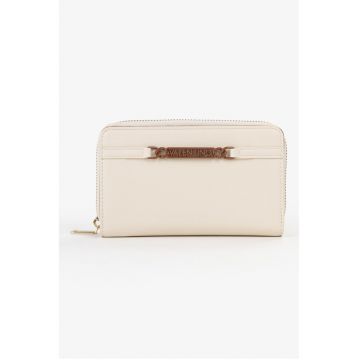 Portofel de piele ecologica - Crem