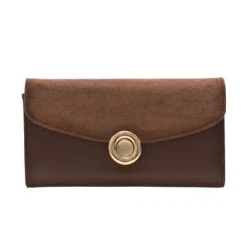 Portofel EPICA maro, 328, din piele ecologica