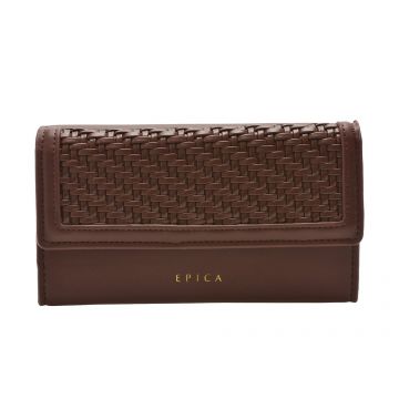 Portofel EPICA maro, 729, din piele ecologica