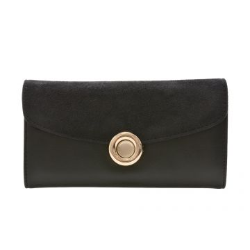 Portofel EPICA negru, 328, din piele ecologica