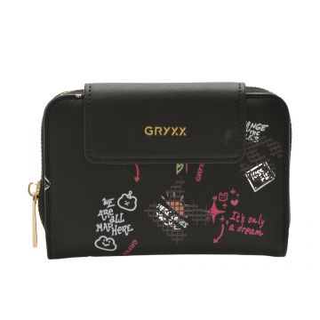 Portofel GRYXX negru, 2420117, din piele ecologica