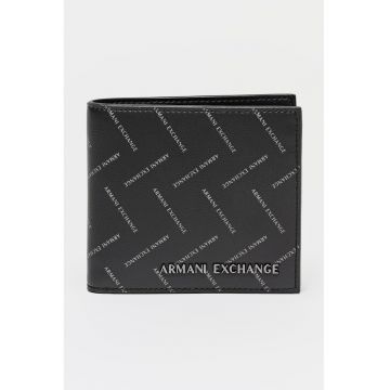 Portofel pliabil cu logo - Gri antracit