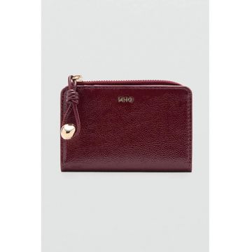 Portofel pliablil cu logo - Rosu inchis