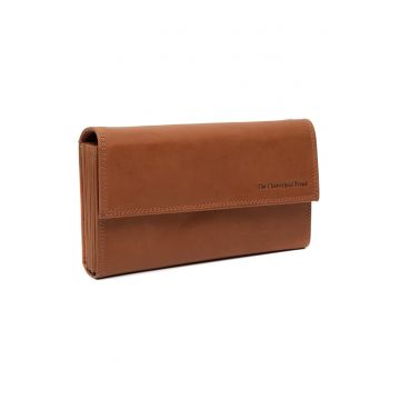 Portofel unisex piele naturala - Grenada - - Coniac