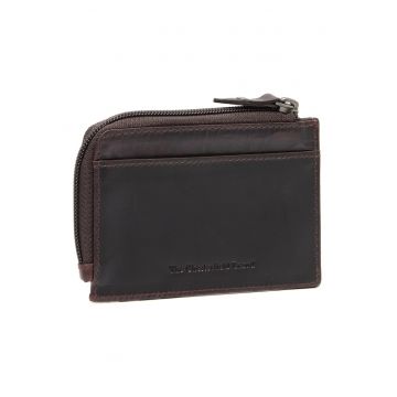 Portofel unisex piele naturala - Livenza - - Maro