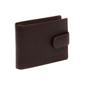 Portofel unisex piele naturala - Yamba - - Maro