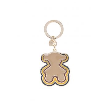 Breloc  Taupe-Gold 2002307344 - din material plastic