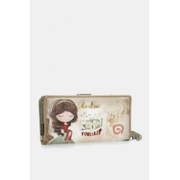 Portofel dama 42709 901 - Multicolor - 19 X 10 X 4 cm