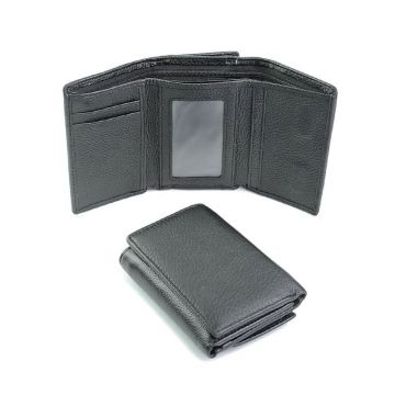 Portofel dama, 6600-16, piele naturala, Negru