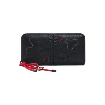 Portofel dama -  ecologic - negru - One Size INTL