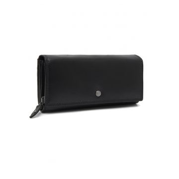 Portofel dama piele naturala - Rivalto - - Negru