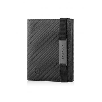 Portofele  Marseille - Carbon Fiber Negru