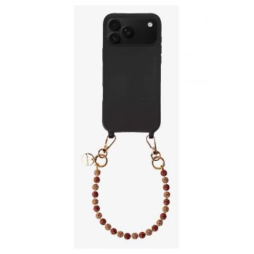 Bratara pentru telefon cu cristale - Cristal Amber - 32cm