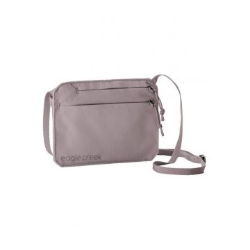 Portofel de gat RFID Eagle Creek Underover - 19x13cm - violet - material reciclat