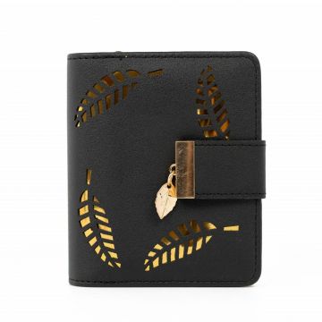 Portofel dama, Lilou PT1023, Negru