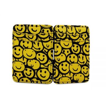 Portofel Unisex din Piele Naturală cu Protecție RFID - Magic Smiley