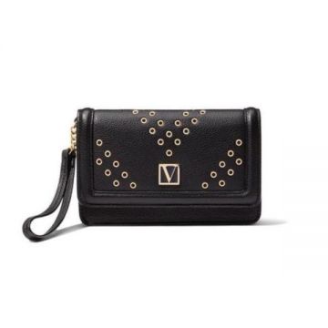 Portofel, Victoria's Secret, The Victoria Wristlet, Black Grommet