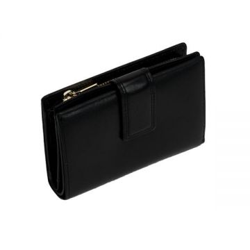 Portofel Doria Negru Model Mini Cu Clapeta