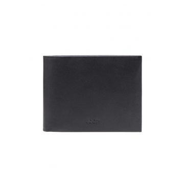 Portofel pliabil de piele Pero Typhon H9 17187 - Negru